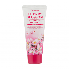 Deoproce Крем для тела и рук Cherry Blossom Lovery 100мл