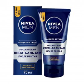 Nivea For Men Крем-бальзам после бритья Защита и уход 75мл