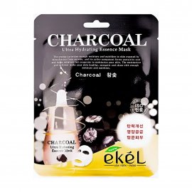Ekel Маска тканевая для лица Charcoal 25мл