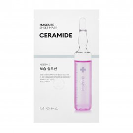 Missha Mascure Маска тканевая увлажняющая для сухой и ослабленной кожи лица Ceramide 28мл