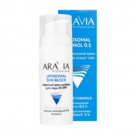 Aravia Professional Крем-праймер защитный для лица Liposomal SPF30 50мл 50мл