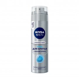 Nivea For Men Гель для бритья Серебряная защита 200мл