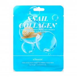 Kormesic Маска тканевая для лица Улитка и коллаген 25мл