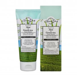 Grace Day Aloe&Green Tea Пенка для умывания с экстрактом алое и зеленого чая 100мл