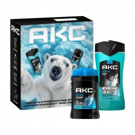 Axe Набор Айс Чилл New Гель для душа и шампунь 2в1 250мл+Дезодорант-стик 50мл