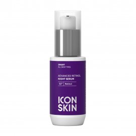 Icon Skin Сыворотка ночная восстанавливающая для лица с 0.7% ретинола Advanced Retinol 30мл