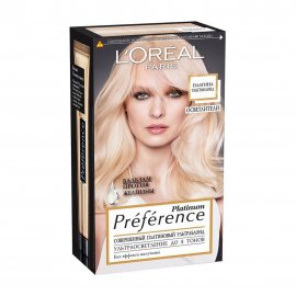 L'Oreal Paris Preference Краска для волос Platinum ультраблонд 8 тонов