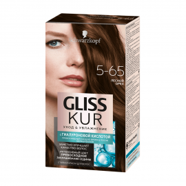 Schwarzkopf Gliss Kur Краска для волос уход и увлажнение 5-65