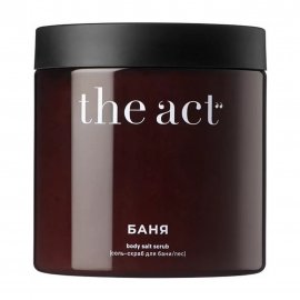 The Act Баня Соль-скраб для тела с маслами и ароматом трав и хвойного леса 500гр