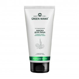 Green Mama Формула Тайги Маска очищающая для лица Подорожник и полевой хвощ 170мл