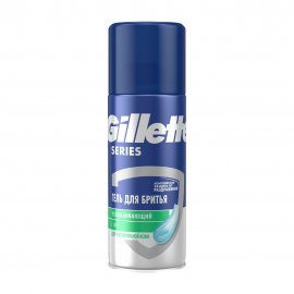 Gillette Men Series Гель успокаивающий для бритья для чувствительной кожи Алоэ 75мл