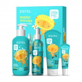 Estel Little Me Набор Веселая прогулка Шампунь 300мл+Спрей для волос 200мл+Крем защитный 10мл