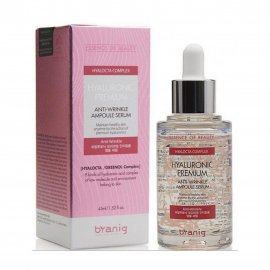 Branig Hyaluronic Premium Сыворотка для лица ампульная антивозрастная с гиалуроновой кислотой 45мл