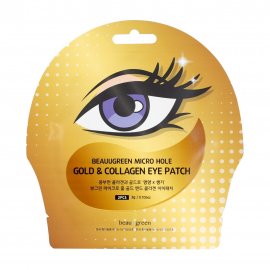 BeauuGreen Патчи для кожи вокруг глаз с золотом и коллагеном Gold&Collagen 3гр