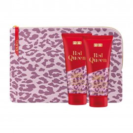 Pupa Набор Red Queen Citrusy Blossom Set Молочко для душа+Флюид для тела+Косметичка