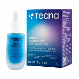 Teana lue Elixir Сыворотка синяя для лица и шеи 30мл