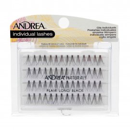 Andrea Individual Naturals Long Black Пучки ресниц безузелковые длинные
