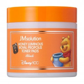 JMSolution Disney Тонер-пэды для лица с экстрактом прополиса Honey Luminous 70шт