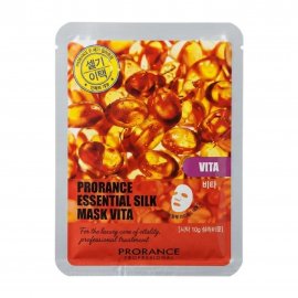 Prorance Essential Silk Маска тканевая шелковая отбеливающая с витамином 25мл