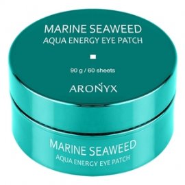 Aronyx Eye Patch Marine Seaweed Aqua Energy Патчи для глаз гидрогелевые успокаивающие с морскими вод