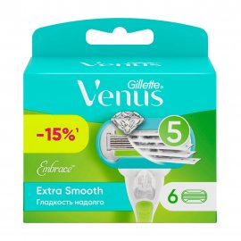 Gillette Venus Embrace Extra Smooth Кассета сменная 6шт
