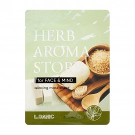 L.Sanic Herb Aroma Story Маска тканевая с экстрактом эвкалипта и эффектом ароматерапии 25мл