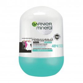 Garnier Body Mineral Дезодорант-ролик Невидимый Свежесть алоэ 50мл