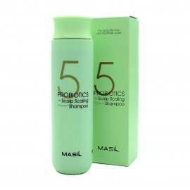 Masil 5 Probiotics Scalp Scaling Шампунь для глубокого очищения кожи головы с пробиотиками 300мл