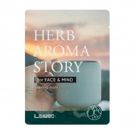 L.Sanic Herb Aroma Story Маска тканевая с экстрактом бергамота и эффектом ароматерапии 25мл
