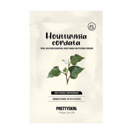 Pretty Skin Маска тканевая Houttuynia Cordata 23гр