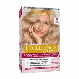 L'Oreal Paris Excellence Краска для волос 9 Очень светло-русый