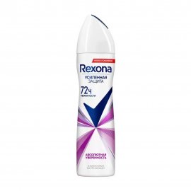 Rexona Усиленная защита Дезодорант-антиперспирант спрей Абсолютная уверенность 150мл