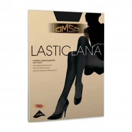 Omsa Колготки LasticLana сверхплотные из шерсти 3-M Nero