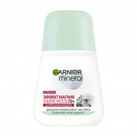 Garnier Body Mineral Дезодорант-антиперспирант ролик Эффект магния Ультрасухость 72ч 50мл