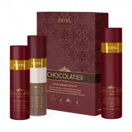 Estel Otium Chocolatier Набор Шоколадный соблазн Шампунь 250мл+Бальзам 200мл+Спрей 200мл
