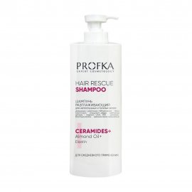 Profka Expert Cosmetology Шампунь разглаживающий для непослушных и тусклых волос  Ceramides+ 1000мл