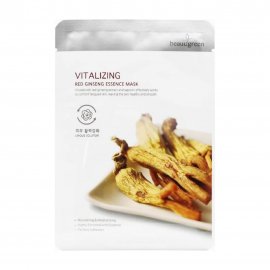 BeauuGreen Маска тканевая для лица Красный женьшень 23гр