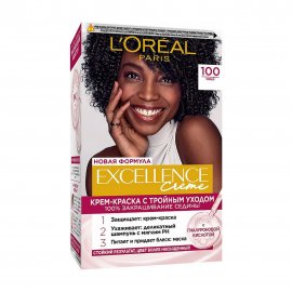 L'Oreal Paris Excellence Краска для волос 1.00 Черный