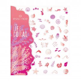 Essence Стикеры для ногтей Live Life In Coral 01