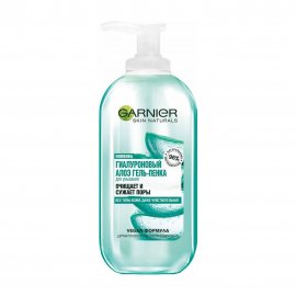 Garnier Skin Naturals Гель-пенка для умывания Гиалуроновый Алоэ-гель 200мл