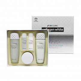 3W Clinic Collagen White Набор для лица с коллагеном отбеливающий