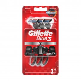 Gillette Men Blue 3 Nitro Red Станок одноразовый 3шт