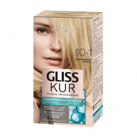 Schwarzkopf Gliss Kur Краска для волос уход и увлажнение 10-1