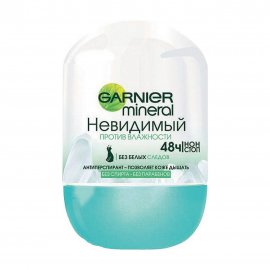 Garnier Body Mineral Дезодорант-ролик Невидимый Против влажности 48ч 50мл