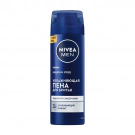 Nivea Men Пена увлажняющая для бритья Защита и уход 200мл