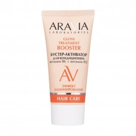 Aravia Laboratories Бустер-активатор для кондиционера Gloss Treatment Эффект ламинирования 50мл