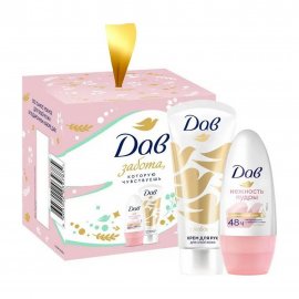 Dove Набор С любовью для Вас Дезодорант-антиперспирант ролик 50мл+Крем для рук 45мл