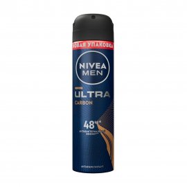 Nivea Men Дезодорант-антиперспирант спрей Ultra Carbon 150мл