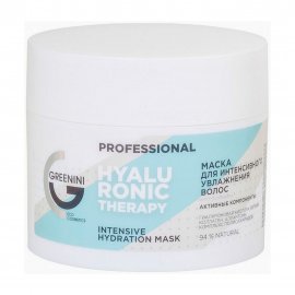 Greenini Professional Маска для интенсивного увлажнения волос Hyaluronic Theraphy 230мл