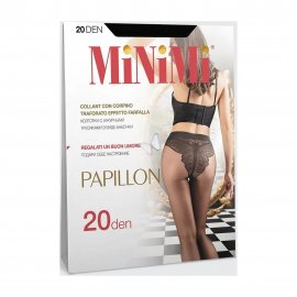 Minimi Колготки Papillon 20 den 4-L Nero